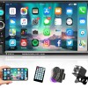 Podofo 2 DIN Autoradio Bluetooth 7 Pollici Touch Screen Dulica Schermo per Android/iOS Radio FM USB AUX-in SD/TF 2Din Auto Lettore multimediale +Fotocamera+Telecomando