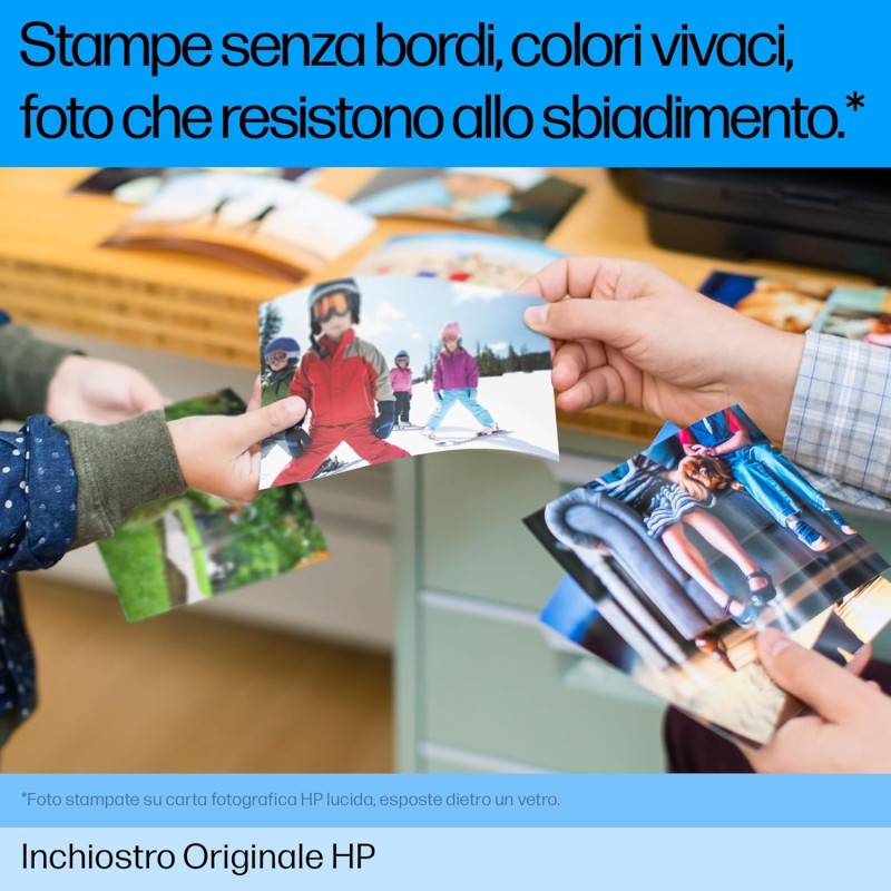 HP 31 1VU28AE, Flacone di Inchiostro Termico Originale da 8.000 Pagine, Compatibile con Stampanti senza Cartucce Smart Tank 100, 300, 400, 500, 600, Giallo - Giallo