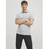 JACK & JONES Polo Plain Shirt Collar Polo - XXL Grigio (Light Grey/Melange) JACK & JONES Polo Plain Shirt Collar Polo - XXL Grigio (Light Grey/Melange)