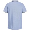 JACK & JONES Polo Plain Shirt Collar Polo - XS Bright Cobalt JACK & JONES Polo Plain Shirt Collar Polo - XS Bright Cobalt
