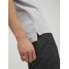 JACK & JONES Polo Plain Shirt Collar Polo - L Grigio (Light Grey/Melange) JACK & JONES Polo Plain Shirt Collar Polo - L Grigio (Light Grey/Melange)