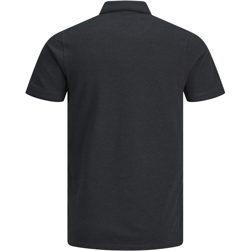 JACK & JONES Polo Plain Shirt Collar Polo - S Grigio (Dark Grey Melange Detail: Slim F... JACK & JONES Polo Plain Shirt Collar Polo - S Grigio (Dark Grey Melange Detail: Slim F...