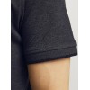 JACK & JONES Polo Plain Shirt Collar Polo - S Grigio (Dark Grey Melange Detail: Slim F... JACK & JONES Polo Plain Shirt Collar Polo - S Grigio (Dark Grey Melange Detail: Slim F...