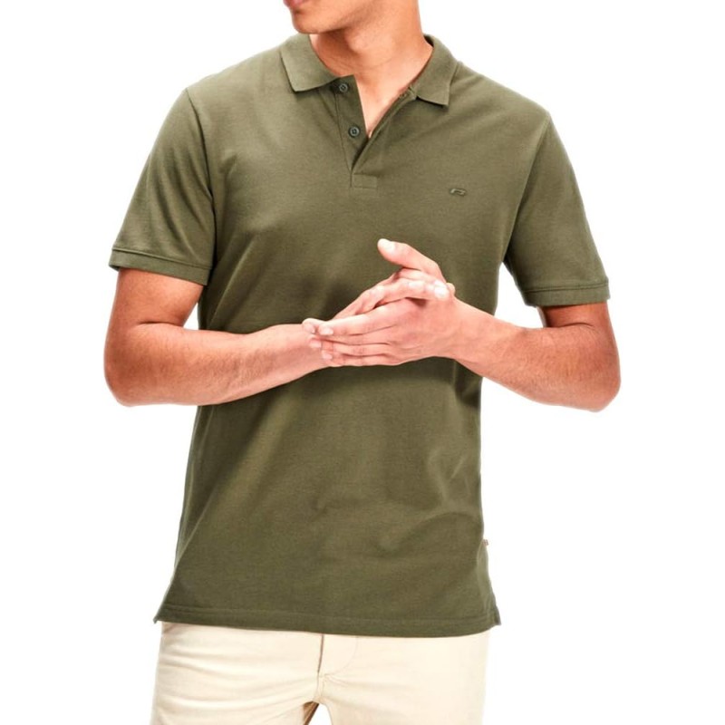 JACK & JONES Polo Plain Shirt Collar Polo - XL Verde (Olive Night Detail: Slim Fit) JACK & JONES Polo Plain Shirt Collar Polo - XL Verde (Olive Night Detail: Slim Fit)