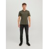 JACK & JONES Polo Plain Shirt Collar Polo - XXL Verde (Olive Night Detail: Slim Fit) JACK & JONES Polo Plain Shirt Collar Polo - XXL Verde (Olive Night Detail: Slim Fit)