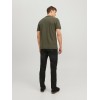 JACK & JONES Polo Plain Shirt Collar Polo - XXL Verde (Olive Night Detail: Slim Fit) JACK & JONES Polo Plain Shirt Collar Polo - XXL Verde (Olive Night Detail: Slim Fit)