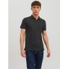 JACK & JONES Polo Plain Shirt Collar Polo - S Nero (Black Detail: Slim Fit) JACK & JONES Polo Plain Shirt Collar Polo - S Nero (Black Detail: Slim Fit)