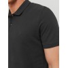JACK & JONES Polo Plain Shirt Collar Polo - S Nero (Black Detail: Slim Fit) JACK & JONES Polo Plain Shirt Collar Polo - S Nero (Black Detail: Slim Fit)