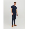 JACK & JONES Polo Plain Shirt Collar Polo - M Blu (Navy Blazer Detail: Slim Fit) JACK & JONES Polo Plain Shirt Collar Polo - M Blu (Navy Blazer Detail: Slim Fit)