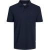 JACK & JONES Polo Plain Shirt Collar Polo - M Blu (Navy Blazer Detail: Slim Fit) JACK & JONES Polo Plain Shirt Collar Polo - M Blu (Navy Blazer Detail: Slim Fit)