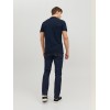 JACK & JONES Polo Plain Shirt Collar Polo - L Blu (Navy Blazer Detail: Slim Fit) JACK & JONES Polo Plain Shirt Collar Polo - L Blu (Navy Blazer Detail: Slim Fit)