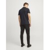 JACK & JONES Polo Plain Shirt Collar Polo - XXL Grigio (Dark Grey Melange Detail: Slim Fit - Melange) JACK & JONES Polo Plain Shirt Collar Polo - XXL Grigio (Dark Grey Melange Detail: Slim Fit - Melange)