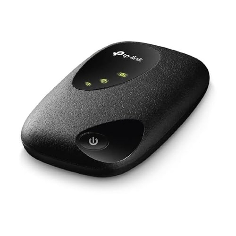 Tp-Link M7200 Mobile Router Hotspot Portatile, 4G Lte Cat4 150 MBps, Vincitore del Premio Red Dot Design, Può Essere Utilizzato in Tutti i Paesi Europei, Ieee 802.11B / G / N Frequenza: 2.4 Ghz, Nero