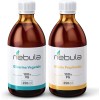 NEBULA vaping lab KIT BASE NEUTRA 500 ML - GLICOLE PROPILENICO + GLICERINA VEGETALE 50VG/50PG NEBULA vaping lab KIT BASE NEUTRA 500 ML - GLICOLE PROPILENICO + GLICERINA VEGETALE 50VG/50PG