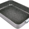 Alluflon Teglia per lasagne Tradition Italy in alluminio, nera, 42 x 29,5 x 7,5 cm - 40x28cm