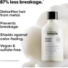 L'Oréal Professionnel Paris | Shampoo Ristrutturante per Tutti i Tipi di Capelli Danneggiati, Rischio di Rottura Ridotto, Colore Protetto, Chioma Lucente&Setosa, Senza Solfati, Metal Detox L'Oréal Professionnel Paris | Shampoo Ristrutturante per Tutti i Tipi di Capelli Danneggiati, Rischio di Rottura Ridotto, Colore Protetto, Chioma Lucente&Setosa, Senza Solfati, Metal Detox
