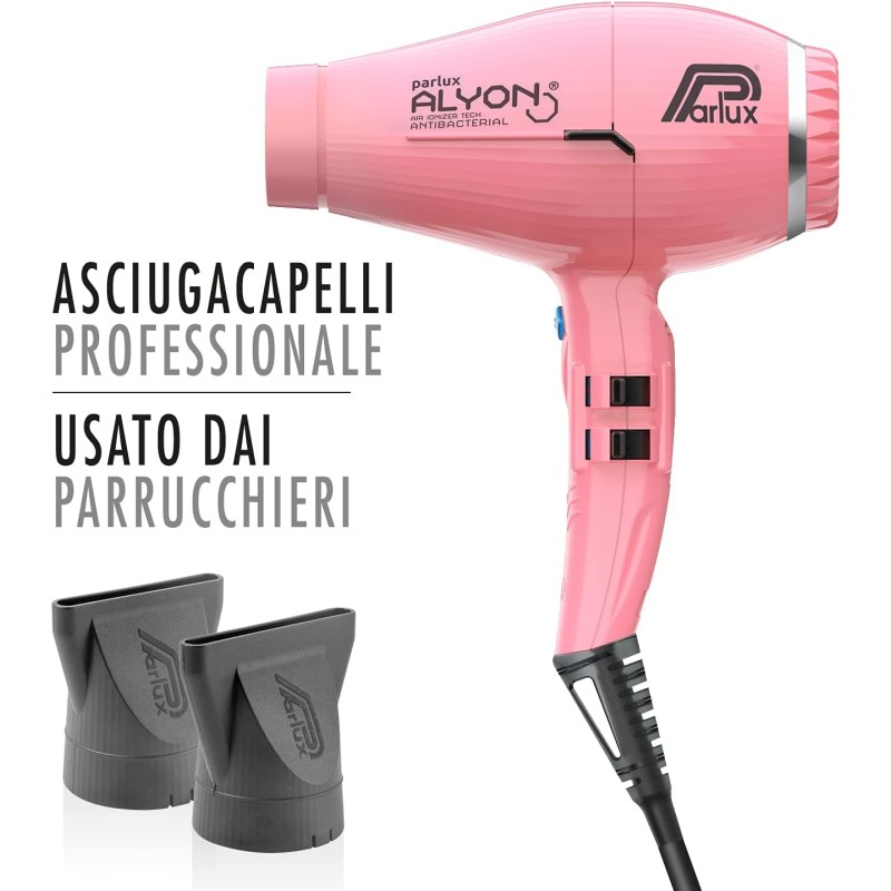 Parlux Alyon Rosa, Asciugacapelli - Rosa