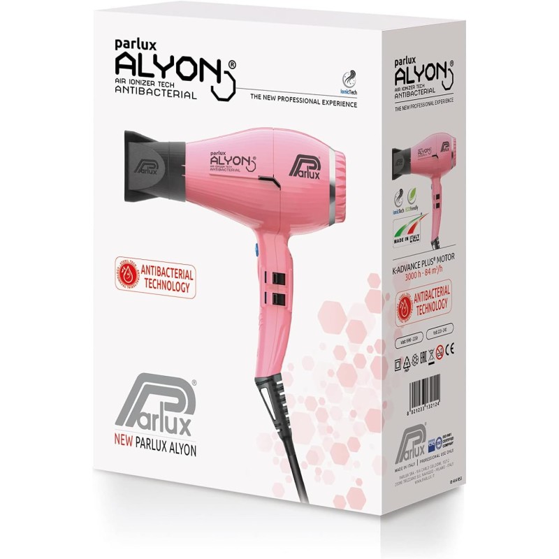 Parlux Alyon Rosa, Asciugacapelli - Rosa