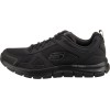 Skechers Track-scloric 52631-bbk, Sneakers Basse Uomo - 42 EU Black Leather Mesh Pu Trim Skechers Track-scloric 52631-bbk, Sneakers Basse Uomo - 42 EU Black Leather Mesh Pu Trim