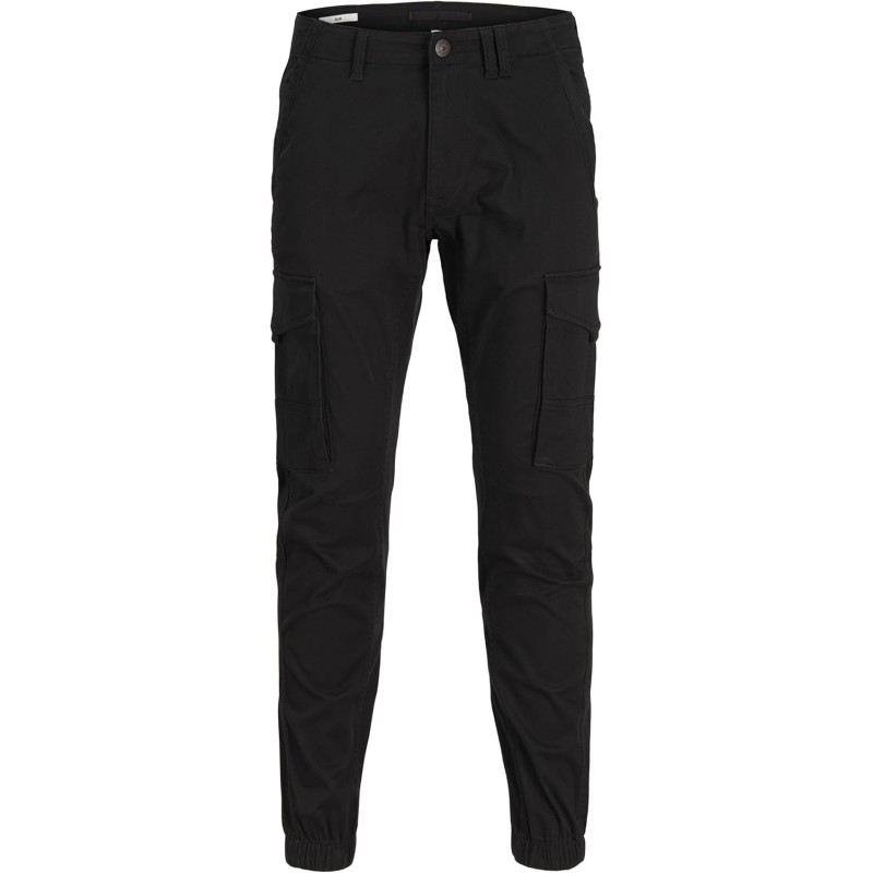 JACK & JONES Jjipaul Jjflake Akm 542 Black Noos, Pantaloni Uomo, Nero (Black Black), W32/L32 (Taglia Produttore: 32) JACK & JONES Jjipaul Jjflake Akm 542 Black Noos, Pantaloni Uomo, Nero (Black Black), W32/L32 (Taglia Produttore: 32)