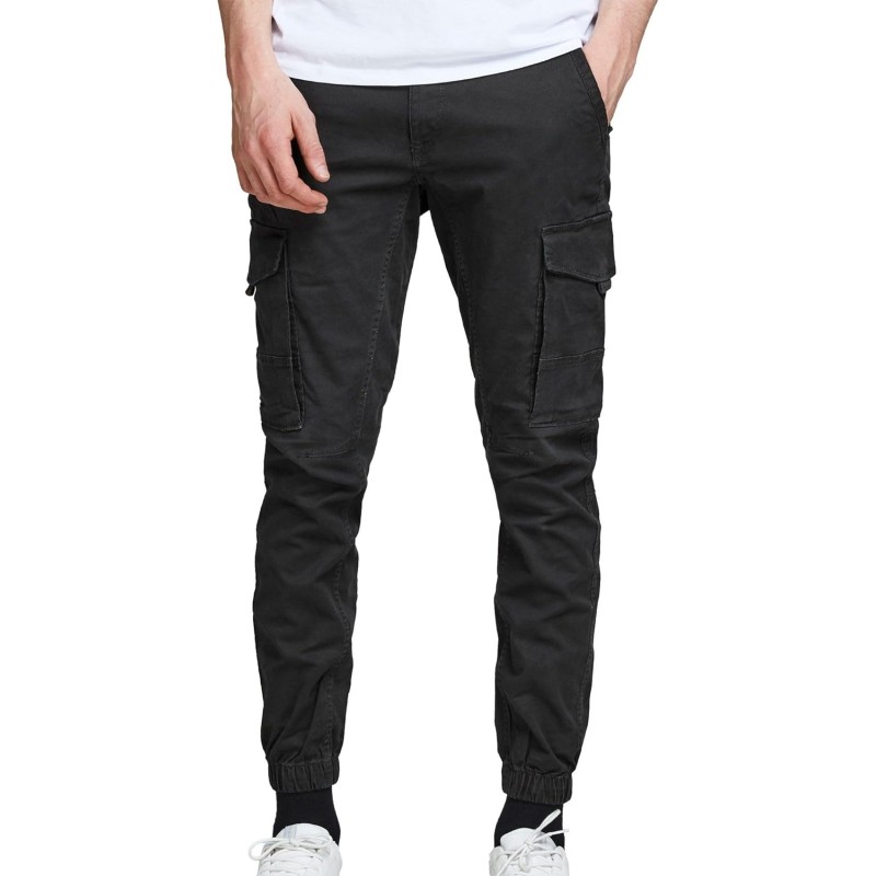 JACK & JONES Jjipaul Jjflake Akm 542 Black Noos, Pantaloni Uomo, Nero (Black Black), W32/L32 (Taglia Produttore: 32) JACK & JONES Jjipaul Jjflake Akm 542 Black Noos, Pantaloni Uomo, Nero (Black Black), W32/L32 (Taglia Produttore: 32)