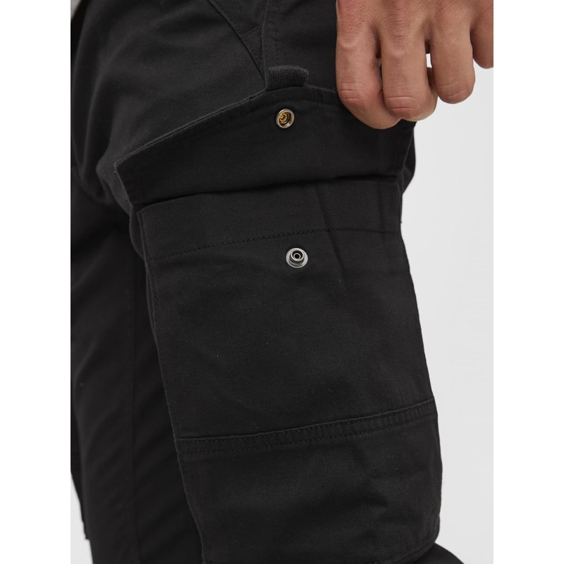 JACK & JONES Jjipaul Jjflake Akm 542 Black Noos, Pantaloni Uomo, Nero (Black Black), W32/L32 (Taglia Produttore: 32) JACK & JONES Jjipaul Jjflake Akm 542 Black Noos, Pantaloni Uomo, Nero (Black Black), W32/L32 (Taglia Produttore: 32)