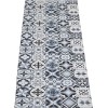 andiamo - Tappeto da Cucina in PVC con Superficie Liscia e Design Colorati, di Facile Manutenzione, Resistente e Privo di Sostanze nocive, Colore: Grigio, Dimensioni: 50 x 150 cm - 50 x 150 cm Grau