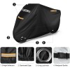 Favoto Telo Coprimoto Resistente a Acqua, Polvere, Pioggia, Vento, Escrementi di Uccelli, Copertura Antifurto per Moto Motorino Motocicletta Scooter - 245 * 105 * 125cm (XXL)