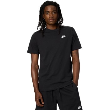 Nike M NSW Club Tee Maglietta Uomo (Pacco da 1) - XL Black White Nike M NSW Club Tee Maglietta Uomo (Pacco da 1) - XL Black White