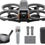 DJI Avata 2 Combo Explorer (tre batterie), drone FPV con fotocamera 4K, esperienza immersiva, paraeliche integrati, FOV da 155°, drone con fotocamera con Goggles Integra e RC Motion 2