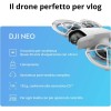 DJI Neo, mini drone con fotocamera UHD 4K per adulti, 135g drone che vola da solo e ti segue, decollo dalla mano, tracciamento del soggetto, QuickShot, video stabilizzati, (senza radiocomando) DJI Neo, mini drone con fotocamera UHD 4K per adulti, 135g drone che vola da solo e ti segue, decollo dalla mano, tracciamento del soggetto, QuickShot, video stabilizzati, (senza radiocomando)