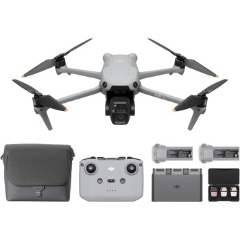 DJI Air 3S Combo Fly More (RC-N3), drone con grandangolare CMOS 1" e teleobiettivo medio, video HDR 4K/60fps, rilevamento omnidirezionale ostacoli in notturna e 3 batterie per volare più a lungo DJI Air 3S Combo Fly More (RC-N3), drone con grandangolare CMOS 1" e teleobiettivo medio, video HDR 4K/60fps, rilevamento omnidirezionale ostacoli in notturna e 3 batterie per volare più a lungo