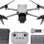 DJI Air 3S Combo Fly More (RC-N3), drone con grandangolare CMOS 1" e teleobiettivo medio, video HDR 4K/60fps, rilevamento omnidirezionale ostacoli in notturna e 3 batterie per volare più a lungo