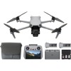 DJI Air 3S Combo Fly More (RC 2 con schermo), drone con fotocamera grandangolare CMOS 1" e teleobiettivo medio per adulti, 4K/60fps, rilevamento omnidirezionale e 3 batterie per volare più a lungo