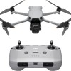 DJI Air 3S (RC-N3), drone fotocamera 4K, drone due fotocamere con fotocamera grandangolo CMOS 1", video HDR 4K/60fps e 14 stop di gamma dinamica, 45 minuti di volo, distanza di trasmissione 20 km