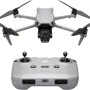 DJI Air 3S (RC-N3), drone fotocamera 4K, drone due fotocamere con fotocamera grandangolo CMOS 1", video HDR 4K/60fps e 14 stop di gamma dinamica, 45 minuti di volo, distanza di trasmissione 20 km