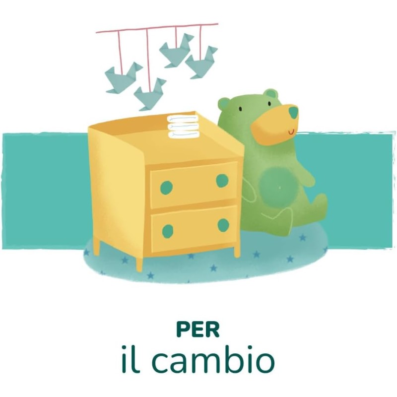 Pampers Baby Dry Salviette neonato, 840 unità (12 confezioni) – Salviettine senza Sapone, senza Alcool - con Sistema Igienizzante - Ripristinano il pH naturale della pelle Pampers Baby Dry Salviette neonato, 840 unità (12 confezioni) – Salviettine senza Sapone, senza Alcool - con Sistema Igienizzante - Ripristinano il pH naturale della pelle