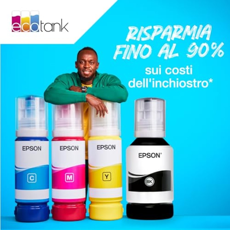 Epson C13T00P140 Bottiglia di Inchiostro - 65ml Nero