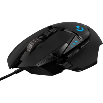 Logitech G G502 HERO Mouse Gaming Prestazioni Elevate, Sensore HERO 25K, 25.600 DPI, RGB, Pesi Regolabili, 11 Pulsanti Programmabili, Memoria Integrata, PC/Mac/Laptop, Nero Logitech G G502 HERO Mouse Gaming Prestazioni Elevate, Sensore HERO 25K, 25.600 DPI, RGB, Pesi Regolabili, 11 Pulsanti Programmabili, Memoria Integrata, PC/Mac/Laptop, Nero