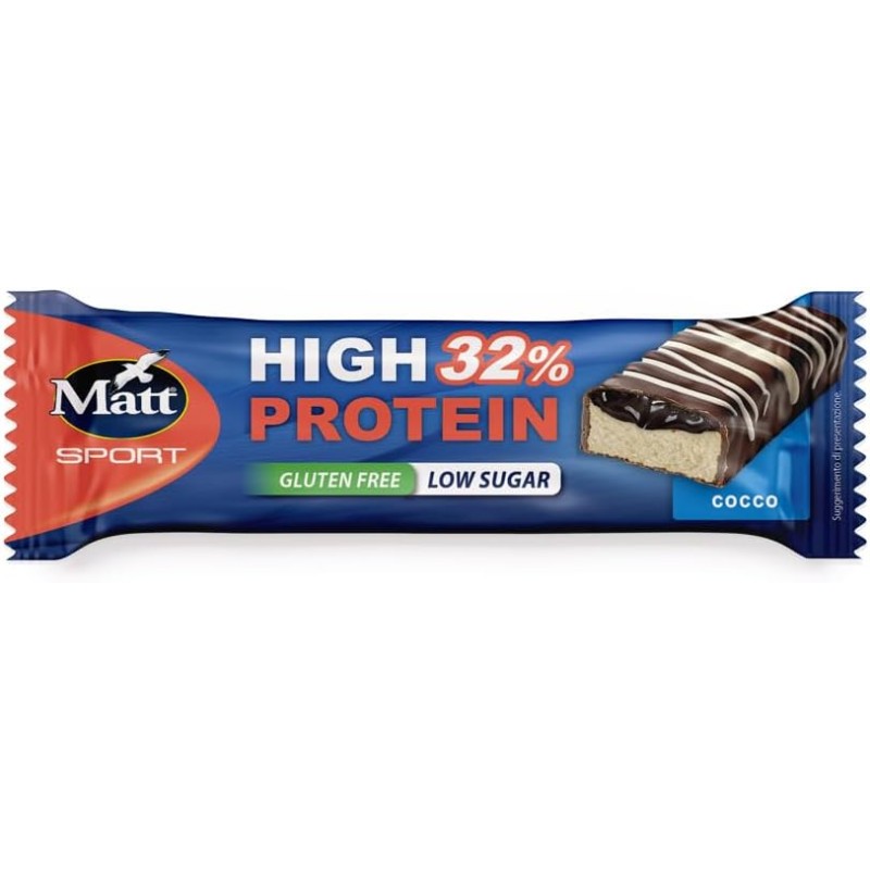 Matt Barretta Proteica Power Protein Cocco con Cioccolato Svizzero, 35g