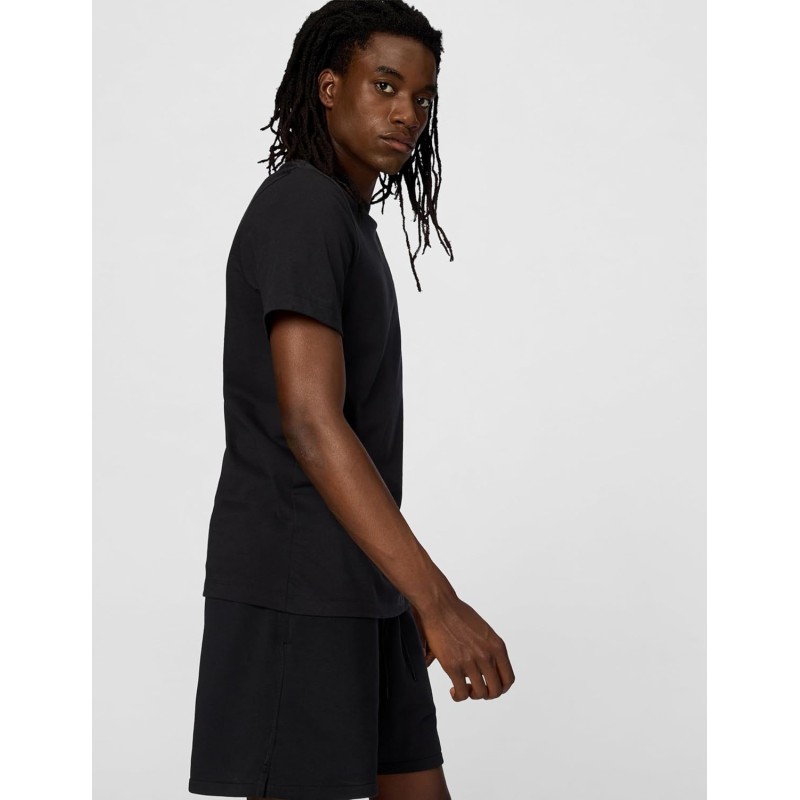 Nike M NSW Club Tee Maglietta Uomo (Pacco da 1) - XS Black White 01