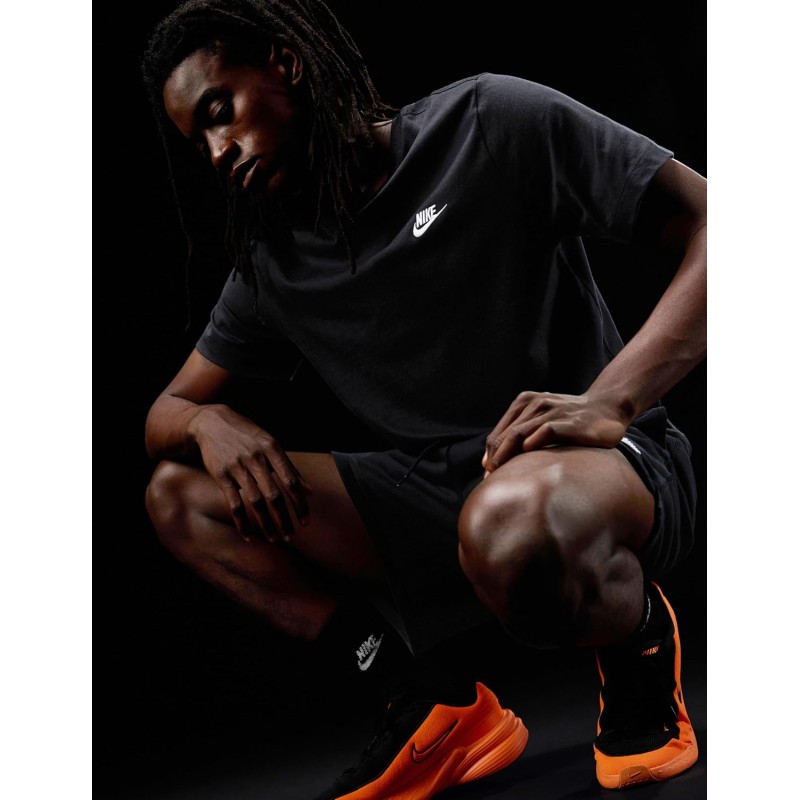 Nike M NSW Club Tee Maglietta Uomo (Pacco da 1) - XS Black White 01