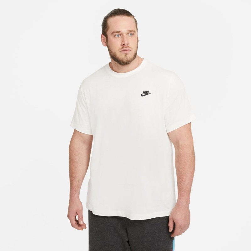 Nike M NSW Club Tee Maglietta Uomo (Pacco da 1) - M Sail Black Nike M NSW Club Tee Maglietta Uomo (Pacco da 1) - M Sail Black