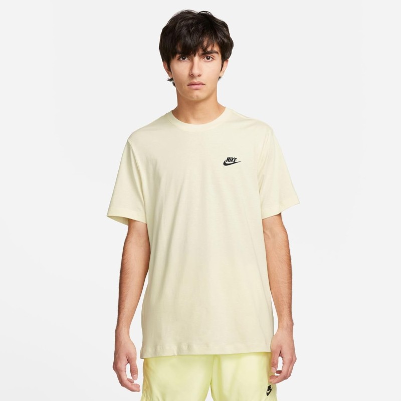 Nike M NSW Club Tee Maglietta Uomo (Pacco da 1) - M Sail Black Nike M NSW Club Tee Maglietta Uomo (Pacco da 1) - M Sail Black