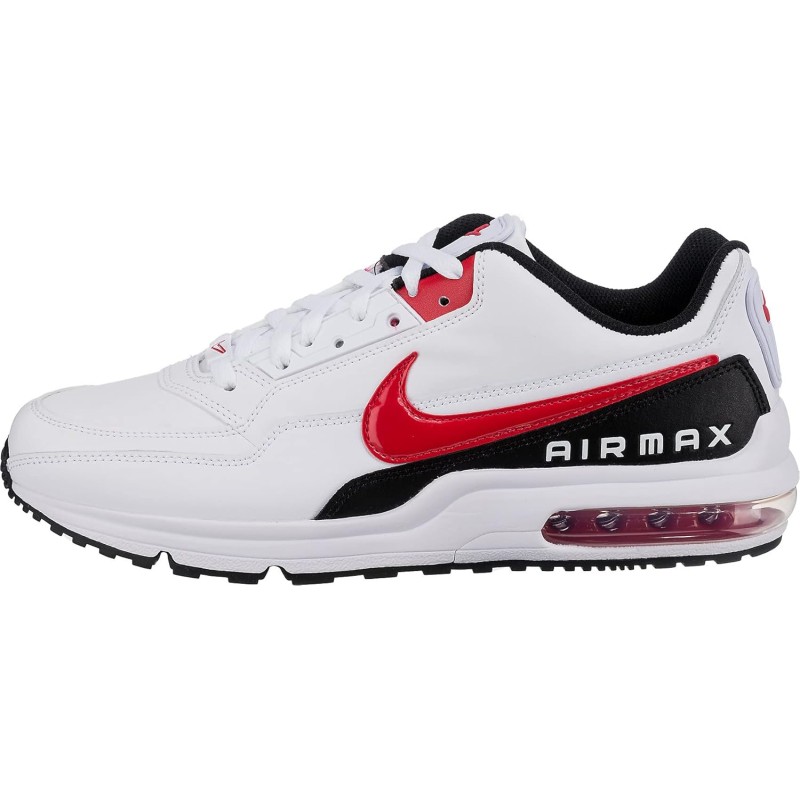 Nike Air Max Ltd 3, Scarpe da Ginnastica - 44 EU Multicolore White University Red Black 100