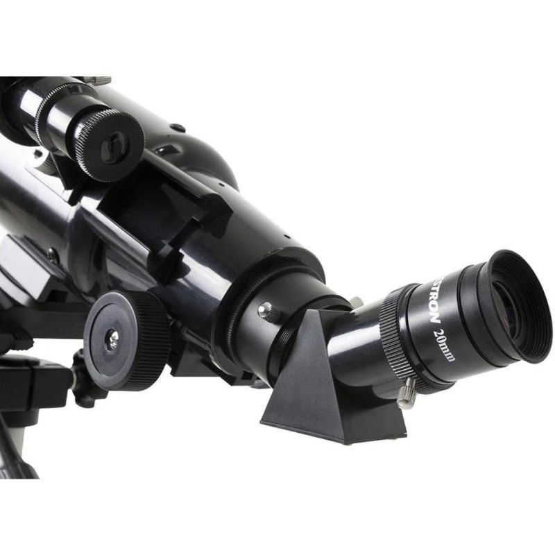 Celestron 22030 Travel Scope Telescopio rifrattore portatile con obiettivo 80mm, ottica in vetro completamente rivestita, pacchetto software di astronomia bonus e adattatore smartphone per digiscopia - 80mm with Software and Smartphone Adapter