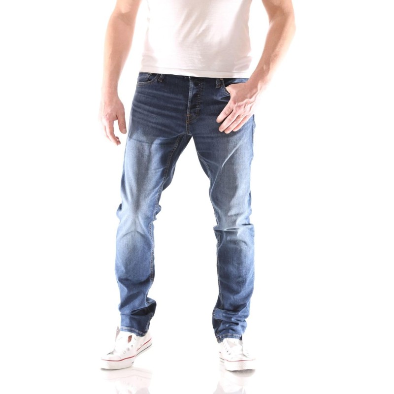 Jack&Jones Jeans Slim Elasticizzato - 33W / 32L Blu Jack&Jones Jeans Slim Elasticizzato - 33W / 32L Blu