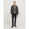 JACK & JONES Jeans Slim Fit a Vita Bassa. Chiusura con Patta e Bottoni. - 31W / 30L Nero JACK & JONES Jeans Slim Fit a Vita Bassa. Chiusura con Patta e Bottoni. - 31W / 30L Nero