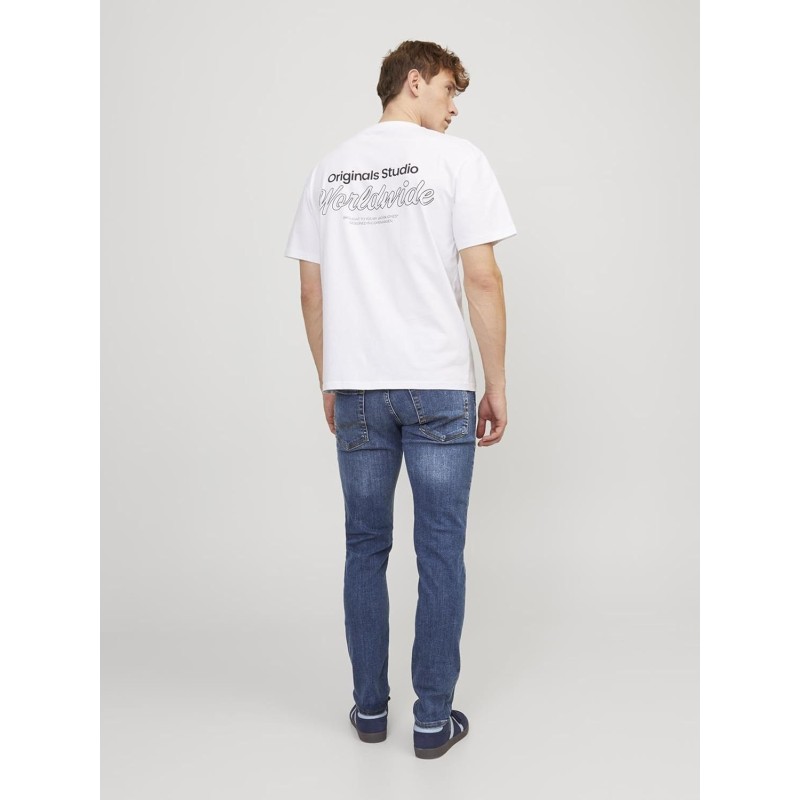 Jack&Jones Jeans Slim Elasticizzato - 32W / 36L Blu Jack&Jones Jeans Slim Elasticizzato - 32W / 36L Blu