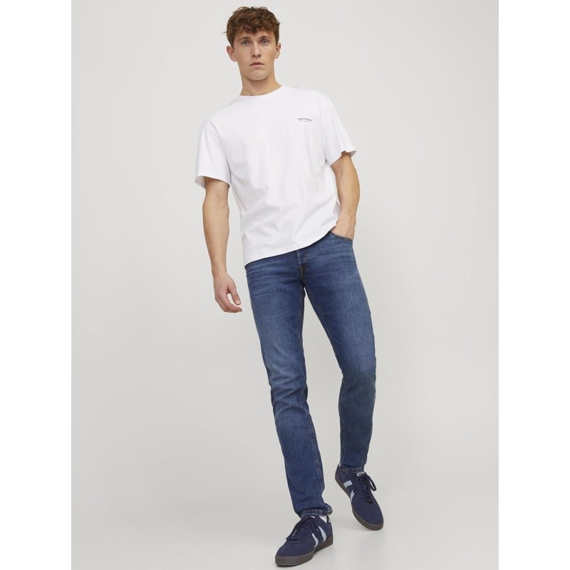 Jack&Jones Jeans Slim Elasticizzato - 34W / 30L Blu Jack&Jones Jeans Slim Elasticizzato - 34W / 30L Blu